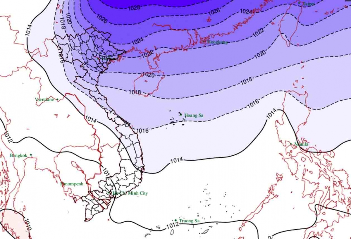 Strong cold grips northern Vietnam, heavy rain spreads across localities